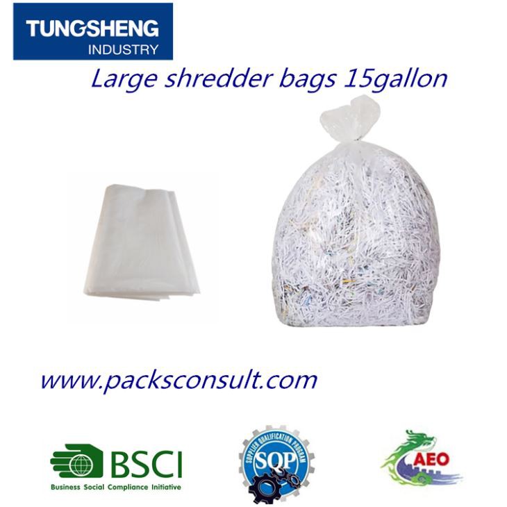 Large Shredder Bags 15 Gallon