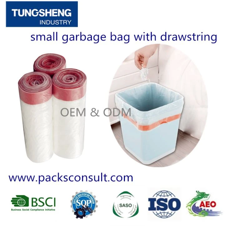 Small Garbage Bag With Drawstring
