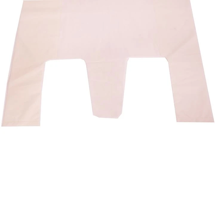 100%biodegradable T-shirt Bags Transparent