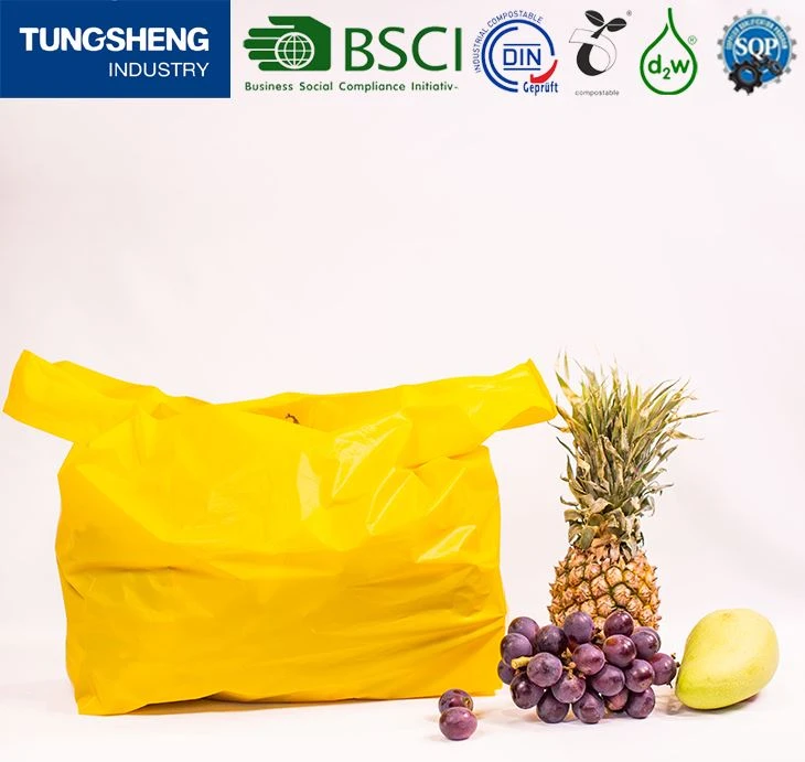 Eco Friendly Biodegradable Plastic Trash Bag