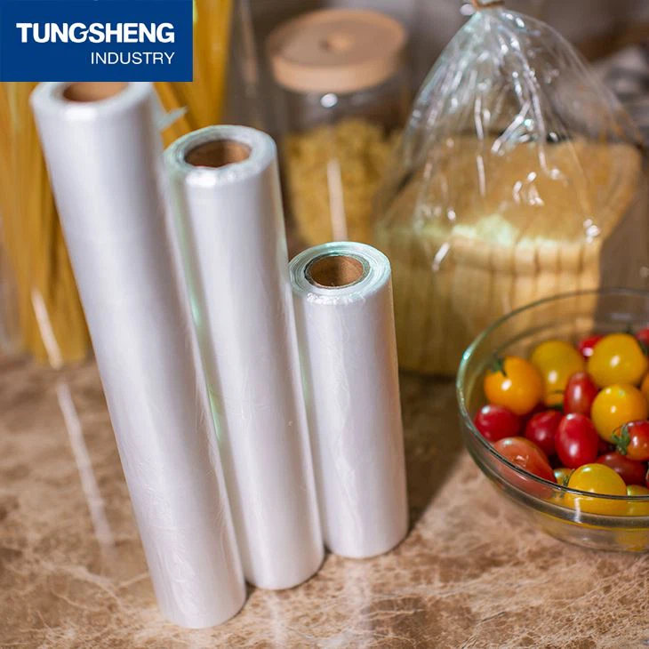 Produce Bag Clear HDPE Large 11“x15”