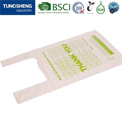 Compostable T-shirt Bag