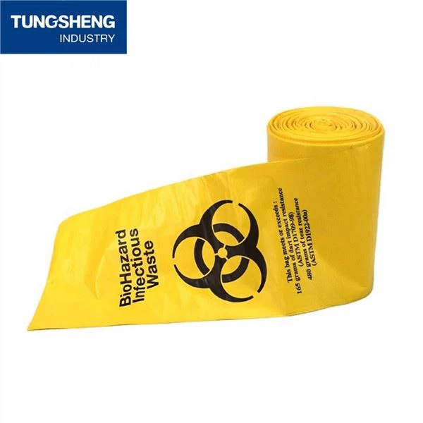 Yellow Clinical Waste Bags